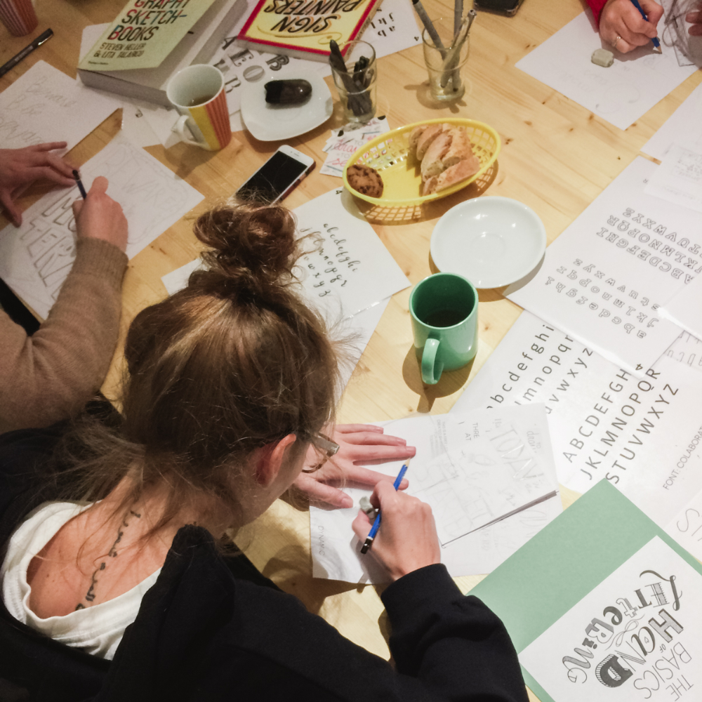 Hand Lettering workshop