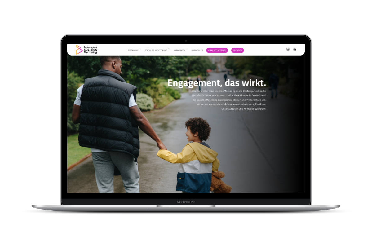Webdesign for vicomm.de